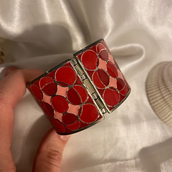 LOFT Women’s Red Metal Bracelet ❤️ - Picture 7 of 10